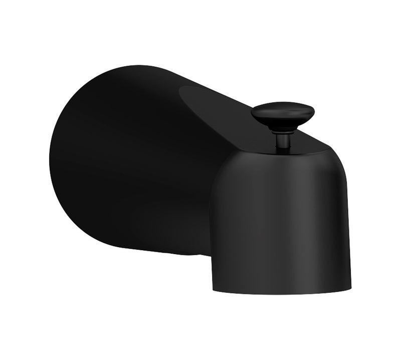 Symmons 352TS-MB Dia Diverter Tub Spout in Matte Black - Image 1